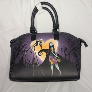 Loungefly Disney Jack and Sally Nightmare Before Christmas Purse
